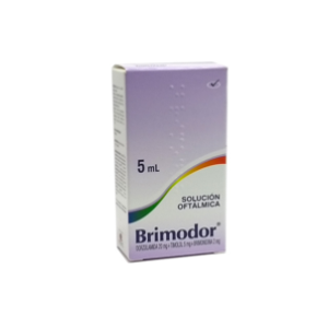 Brimodor 20/5/2 Mg Solucion Oftalmicas Frasco X 5 Ml - Brimodor