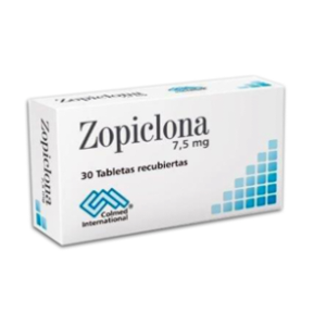 Zopiclona Colmed 7.5 Mg Caja X 30 Tabletas Recubiertas - Colmed