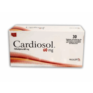 Cardiosol 60 Mg Caja X 30 Tabletas Recubiertas De Lib Controlada - Cardiosol
