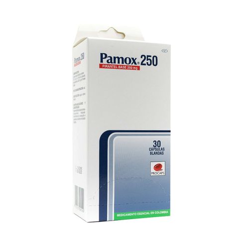 Pamox 250 Mg Caja Dispensadora X 30 Capsulas Blandas - Pamox