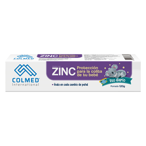 Oxido De Zinc Colmed 40% Pomada Tubo X 120 Gr - Sin Asignar