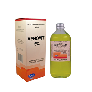 Venovit 5% A/dest Frasco X 500 Ml - Venovit