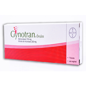 Gynotran 750 / 200 Mg Caja X 7 Ovulos - Gynotran
