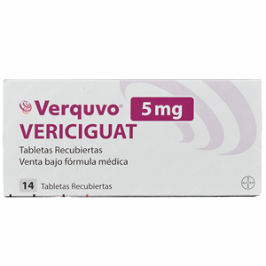 Verquvo 5 Mg Caja X 14 Tabletas Recubiertas - Sin Asignar