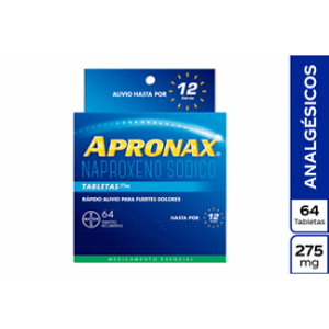 Apronax 275 Mg Caja X 64 Capsulas Blandas - Apronax