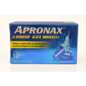 Apronax Liquid Gel 275 Mg X 16 Capsulas Liquidas - Apronax