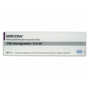 Mircera 150 Mcg Jeringa Prellena X 0.3 Ml. - Mircera