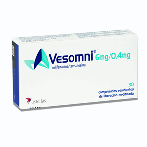 Vesomni 6/0.4 Mg Caja X 30 Comprimidos Recubiertos De Liberacion Modificada - Sin Asignar