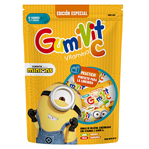 Gumivit C Minions Gomitas Bolsa X 12 Sob Ed/especial - Sin Asignar