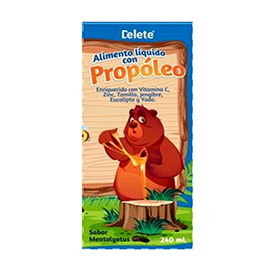 Delete Propoleo Niños Vitamina C-jengibre-zinc-yodo Fco X 240 Ml - Sin Asignar
