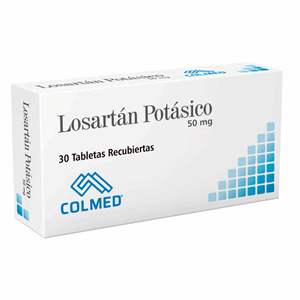 Losartan Potasico Colmed 50 Mg Caja X 30 Tabletas Recubiertas - Sin Asignar