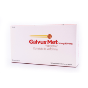 Galvus Met 50 / 850 Mg X 56 Comprimidos - Galvus