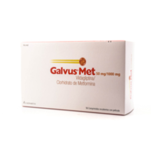 Galvus Met 50/1000 Mg Caja X 56 Comprimidos Recubiertos - Galvus
