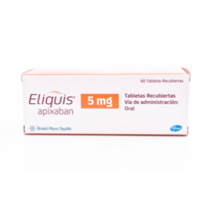 Eliquis 5 Mg Caja X 60 Tabletas Recuebiertas - Eliquis