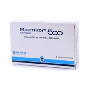 Macmiror Complex 500 Mg/200.000 U.i. Caja X 6 Ovulos Vaginales - Macmiror
