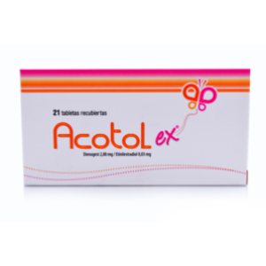 Acotol Ex 2/0.03 Mg Caja X 21 Tabletas Recubiertas - Acotol