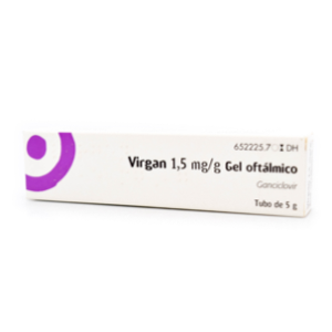 Virgan 1.5 Mg/g Gel Oftal Tubo X 5 Gr (203763) - Virgan