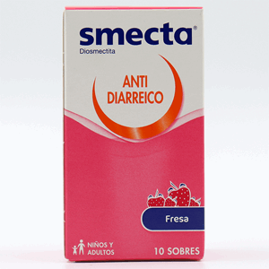 Smecta 3 Gr Antidiarreico Polvo P/susp Fresa Caja X 10 Sobres - Sin Asignar