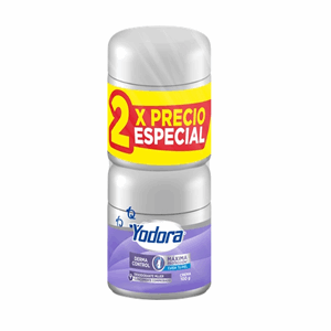 Desodorante Yodora Derma Control Mujer Crema X 2 Potes X 100 G Precio Especial - Yodora