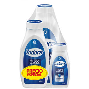 Yodora Talco Desod X 120 Grs+talco X 90 Gr+30 Gr P/especial - Sin Asignar