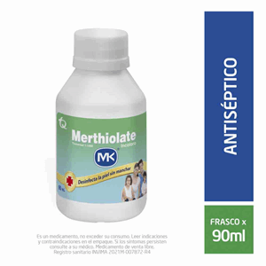Merthiolate Incol Tq X 90 Ml - Merthiolate  Mk