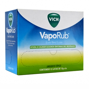 Vick Vaporub 12 Gr X 12 Cajitas  - Vick