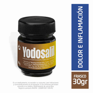 Yodosalil 4/6.75% Unguento Topico Frasco X 30 G - Yodosalil