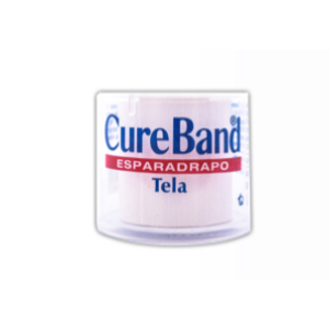 Esparadrapo Cure-band Tela Carrete 1 X 1  Yardas - Cure  Band