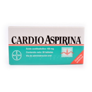 Cardioaspirina 100 Mg X 30 Tabletas - Cardioaspirina