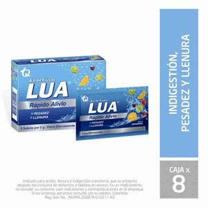 Sal De Frutas Lua Tradicional Caja X 8 Sobres - Lua
