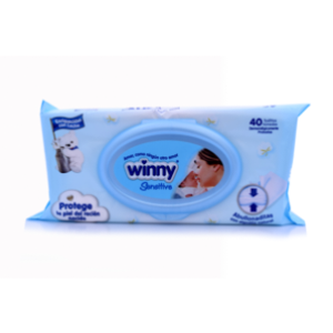 Toallitas Humedas Winny Sensitive X 40 Unidades - Winny