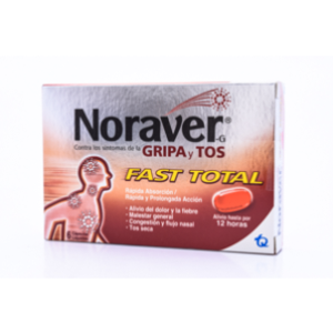 Noraver G Gripa Fast Total Caja X 6 Capsulas Liquidas - Noraver
