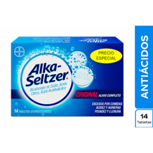 Alka Seltzer Caja X 14 Tabletas Efervescentes (precio Especial) - Alka Seltzer