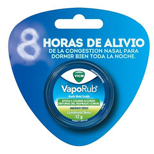 Vick Vaporub Checkout Exhibidor X 1 Lata 12 G - Vick