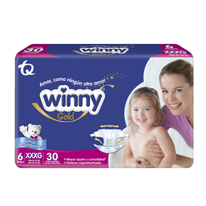 Pañal Winny Ultratim Gold Etapa 6 Xxxg X30 Unidades - Winny
