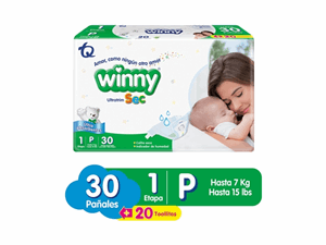 Winny Panal Ultratrim Sec Et- 1 Peq X 30 Ui (gtis Toallitas Aloe X 20 Und) - Sin Asignar