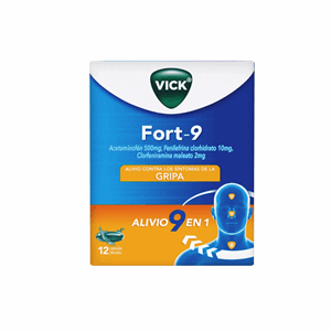 Vick Fort-9 500/10/2 Mg Caja X 12 Capsulas Blandas - Sin Asignar