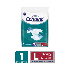 Content Medical Advanced L Pañal Bolsa X 1 Und Empaq Indiv - Sin Asignar