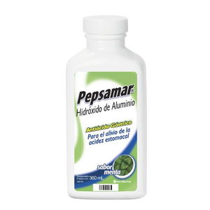 Pepsamar Suspension Sabor Menta Frasco X 360 Ml - Pepsamar