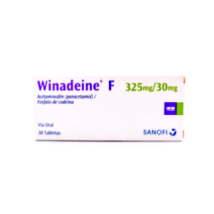 Winadeine F 325 Mg / 30 Mg Caja X 30 Tabletas - Winadeine