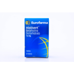 Histivert 16 Mg Caja X 30 Tabletas - Histaline