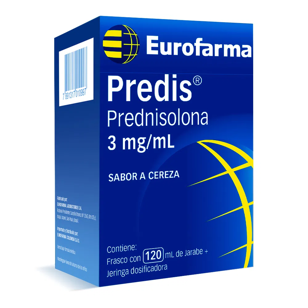 Predis 3 Mg / Ml Jarabe Frasco X 120 Ml + Jeringa Dosificadora - Predis