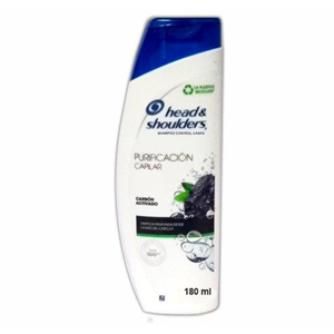 Shampoo Head And Shoulders Purificacion Capilar Carbon Activado Frasco X 180 Ml - Head And Shoulders