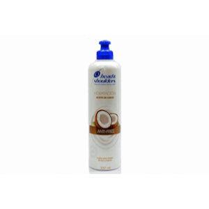 Crema Para Peinar Head & Shoulders Hidratacion Coco Frasco X 300 Ml - Head & Shoulders