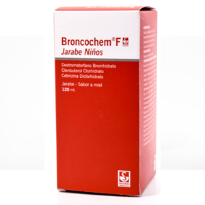 Jarabe Pediatrico Broncochem Nf  X 120 Ml - Broncochem