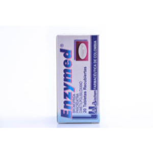 Enzymed 400/60/5 Mg Caja X 20 Tabletas Recubiertas - Enzymed