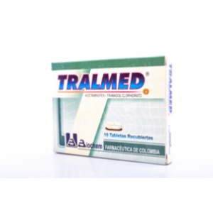 Tralmed 325/37.5 Mg X 10 Tabletas. - Tralmed