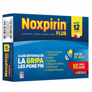 Noxpirin Plus Caja X 12 Capsulas - Noxpirin