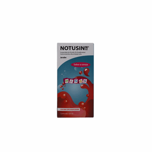 Notusin 2%/0.2% Niños Jarabe Cereza Fco X 120 Ml C/copa Dosificadora - Sin Asignar