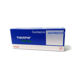 Tiquepin 100 Mg Caja X 30 Tabletas Recubiertas - Tiquepin
